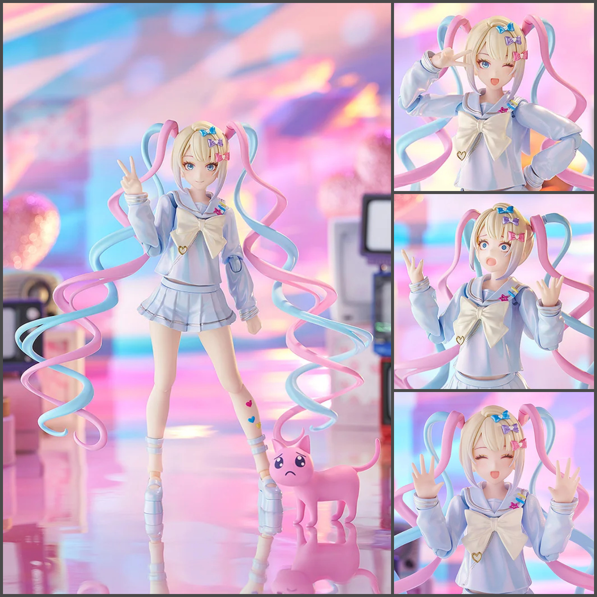 The Internet Angel descends into the figma realm! From "NEEDY STREAMER OVERLOAD", OMGkawaiiAngel is now a posable figure full of chaotic cuteness. Preorders are open now at GOOD SMILE ONLINE SHOP US! 🙏BLESS🙏 

Shop: goodsmile.link/mN1acQ

#NEEDYSTREAMEROVERLOAD #Goodsmile