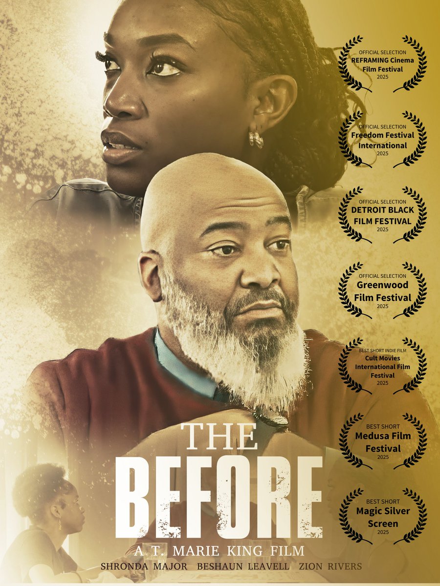 T. Marie King (@tmking1) on Twitter photo Wow! The Before won Best Short at <a href="/film_medusa/">medusa film festival</a> 🎉 Huge thanks to the incredible team behind the fest, your kindness and support meant everything. Grateful for the honor and excited to submit more projects in the future! 🖤 #TheBefore #MedusaFilmFestival #ShortFilm
<a href="/film_medusa/">medusa film festival</a> Wow! The Before won Best Short at <a href="/film_medusa/">medusa film festival</a> 🎉 Huge thanks to the incredible team behind the fest, your kindness and support meant everything. Grateful for the honor and excited to submit more projects in the future! 🖤 #TheBefore #MedusaFilmFestival #ShortFilm
<a href="/film_medusa/">medusa film festival</a>
