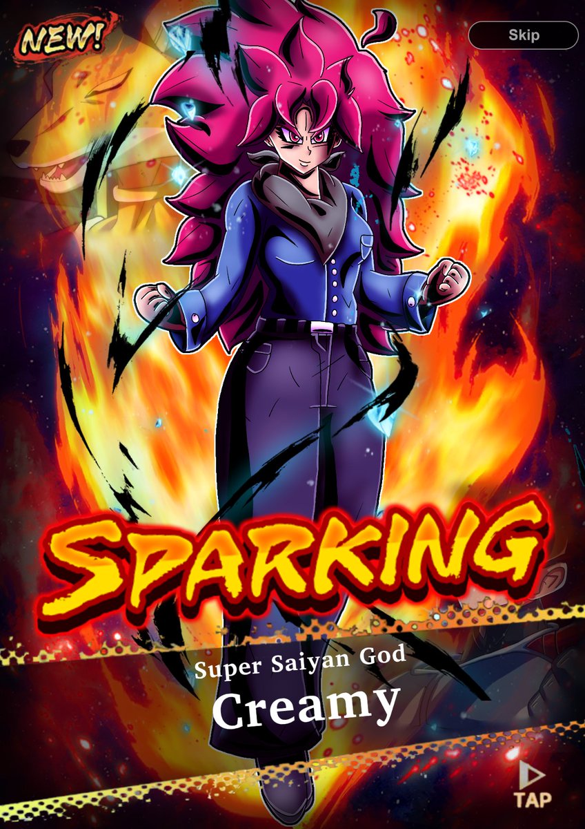 Fox87Wild's tweet photo. "So...this is the power of the gods? Feels so un real but yet so overwhelming. Heh, can't wait to test it out on a god himsel!"
CREAMY HAS REACH GOD KI!! AND FROM THERE SHE'LL GO EVEN HIGHER!!!
#DragonballLegends #SsjG #SaiyanOc #SuperSaiyanGod https://t.co/jlLYmz44N3