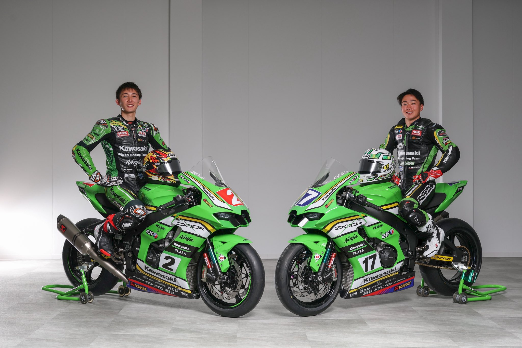 IWASHITA 岩下レーシング バイク KAWASAKI ポスター カワサキ