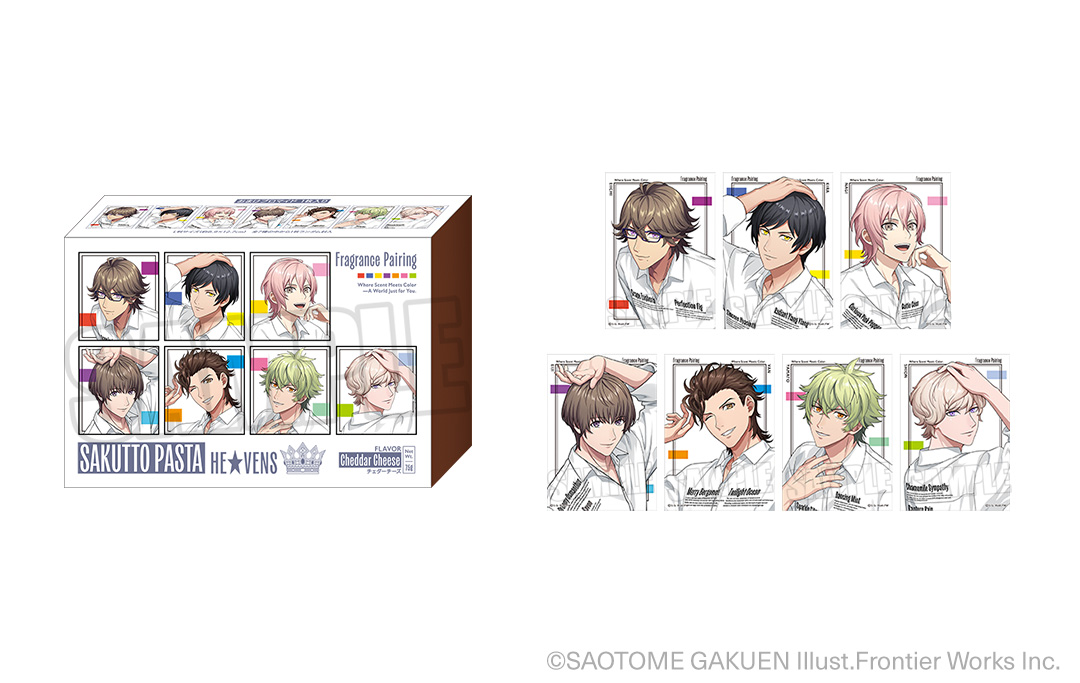 【UTA☆PRI GRAND SHOP】【うた☆プリ】【SHOP限定】
サクットパスタ Fragrance Pairing Ver.
（2025/7/19発売）
全3種（おまけブロマイドL版サイズ ランダム1枚封入）
各1,080円（税込）
発売元：株式会社ムービック

お1人様各5個まで

utapri.com/grandshop/item…