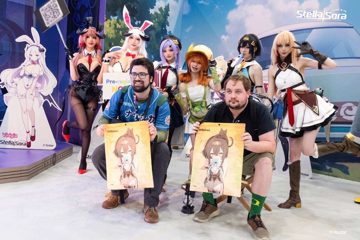 Anime Expo 2025 - Day 1 complete! ❤️

Thank you to all the Tyrants for your warm welcome today.
Your enthusiasm means everything - see you tomorrow for more fun! 🥰

#StellaSora #Yostar #AX2025