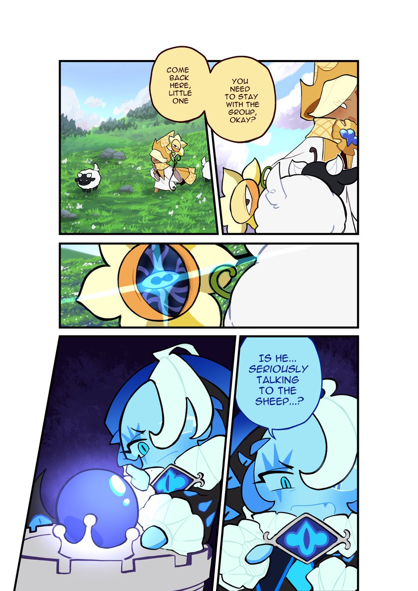 probably the most ambitious comic i've ever done. lowkey scared to