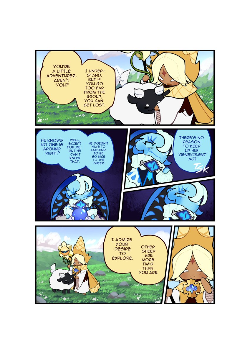 probably the most ambitious comic i've ever done. lowkey scared to