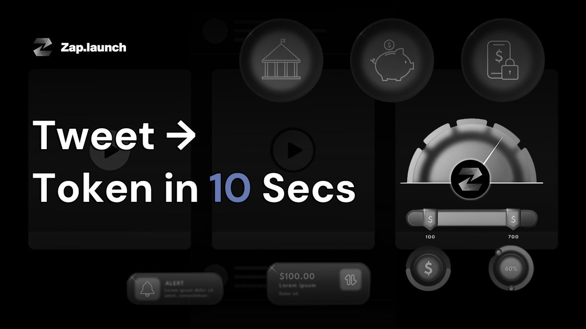 Zap_launch_'s tweet photo. Viral but $0? 💸Reply to ZapLaunch with:
"Name Your Meme"
↓
Auto-mint SOL token/NFT
↓
Bonding curve pricing
↓
Hit $80K? Instantly on Raydium!
✅ 0 code
✅ 15% fees to YOU
Turn clout → cash. NOW !
#SocialFi #Solana https://t.co/oOTiB3XloJ