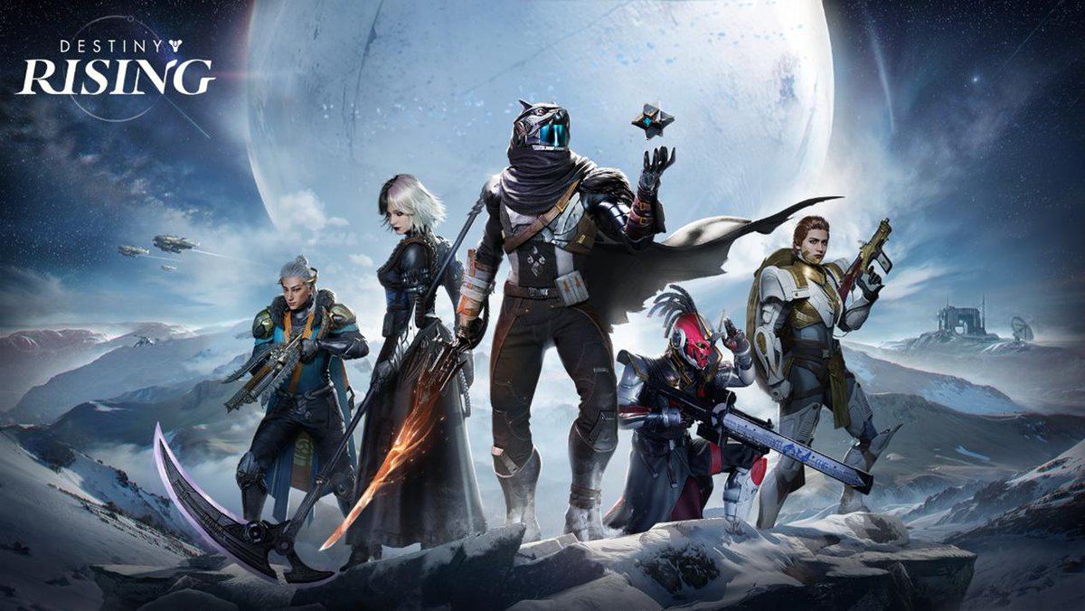 4GamerNews's tweet photo. Destinyのモバイルゲーム「Destiny: Rising」，8月29日に全世界同時リリース。事前登録キャンペーンを実施中

https://t.co/WRH0H7xC8l

オリジナルシリーズの出来事に先立つ“別軸のタイムライン”を舞台に，シリーズお馴染みのキャラクターたちと冒険を楽しめる https://t.co/iV8bwrVRQH