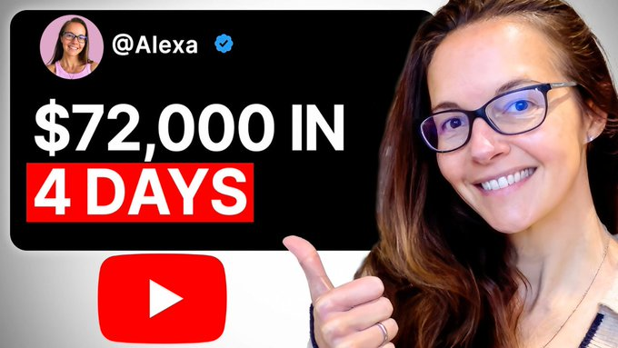 I helped her make $72K in 4 days on YouTube — without going viral to prove it’s not luck.

I’ve helped 100+ others earn hundreds of thousands with the same strategy.

Want to know how?
👉 Like + Comment “YT” — I’ll DM it to the first 500 people!