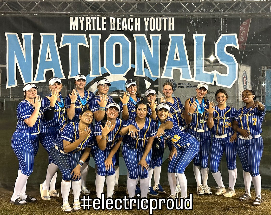 Electric Softball 18U College Exposure (@coachrobbalfanz) on Twitter photo What a week at Nationals.
Several <a href="/ydsoftball/">York Dukes Softball</a> player accomplishments to mention.
<a href="/m_demopoulos03/">Maggie Demopoulos</a>
18U 40 Yard Dash 1st Place Champion! 🚀
All around player of the week.
<a href="/AJordanof/">Ava Jordanof</a>
18U All Tournament Team Selection! 💫
<a href="/mbalfanz57/">Morgen Balfanz</a>
18U Home Run Derby Champion! 💣 What a week at Nationals.
Several <a href="/ydsoftball/">York Dukes Softball</a> player accomplishments to mention.
<a href="/m_demopoulos03/">Maggie Demopoulos</a>
18U 40 Yard Dash 1st Place Champion! 🚀
All around player of the week.
<a href="/AJordanof/">Ava Jordanof</a>
18U All Tournament Team Selection! 💫
<a href="/mbalfanz57/">Morgen Balfanz</a>
18U Home Run Derby Champion! 💣