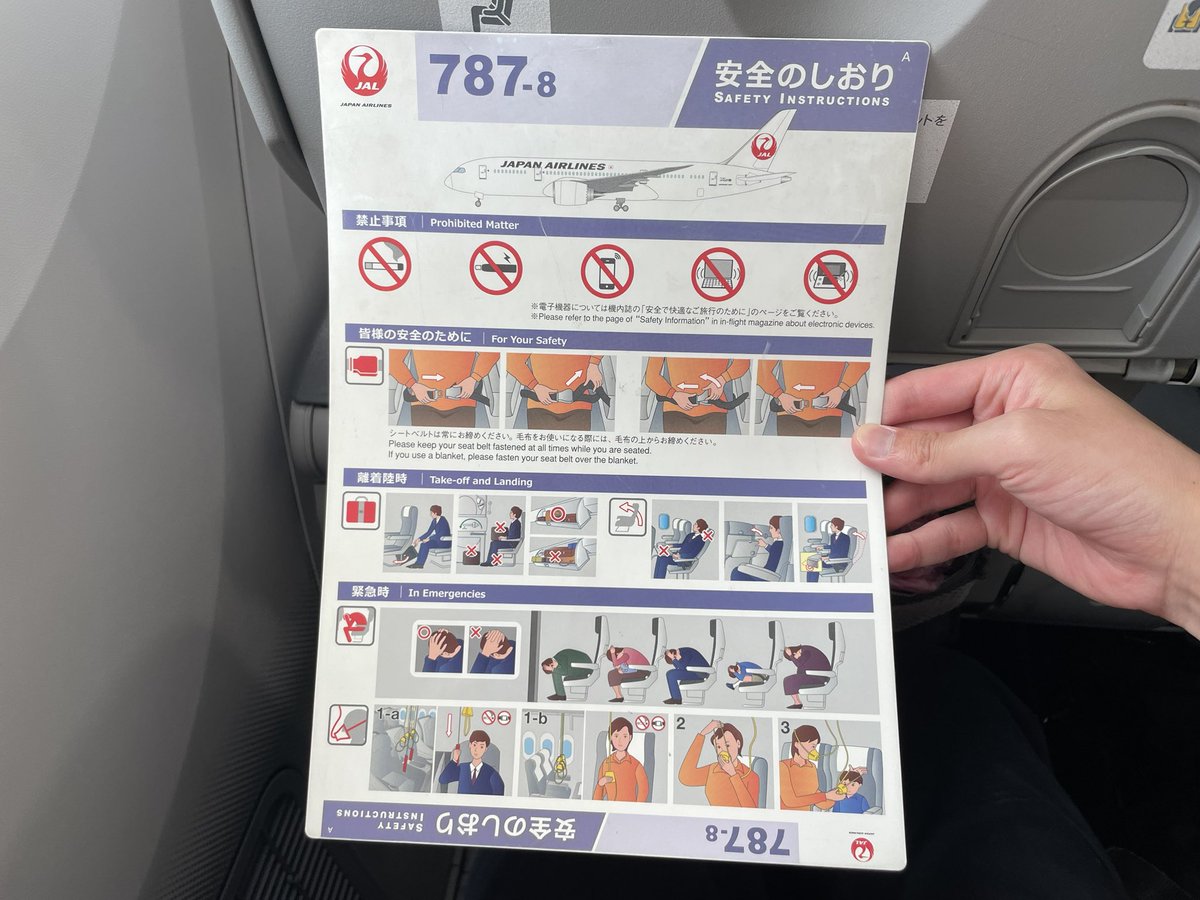 JL727便(日本航空727便)
関西国際空港→バンコク・スワンナプーム
(B787-8・JA821J)

【備考】
10時間遅れでの出発

#ヒライハンのマイル旅行