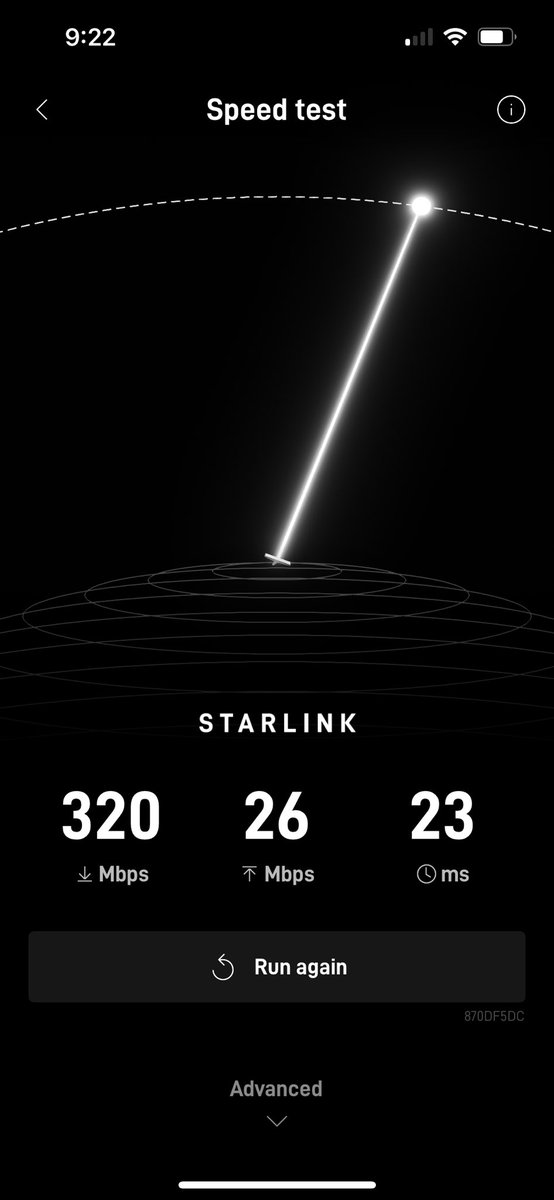 KyleRummens's tweet image. Trying out Starlink for the first time at the lake house. This is better than my current home internet 🤯