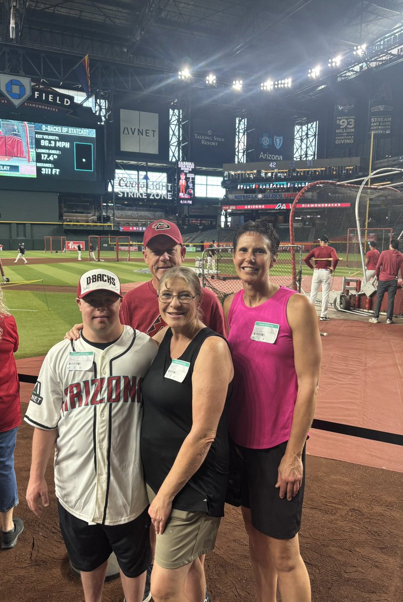 Already said thank you, but another is deserved for the <a href="/Dbacks/">Arizona Diamondbacks</a> for bringing Ben out to a game for his birthday! 

Just look at that smile! He’s having the best day, and I’m bummed I can’t be there!