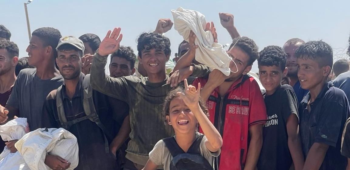 Today is a good day to distribute more food to people who need it.