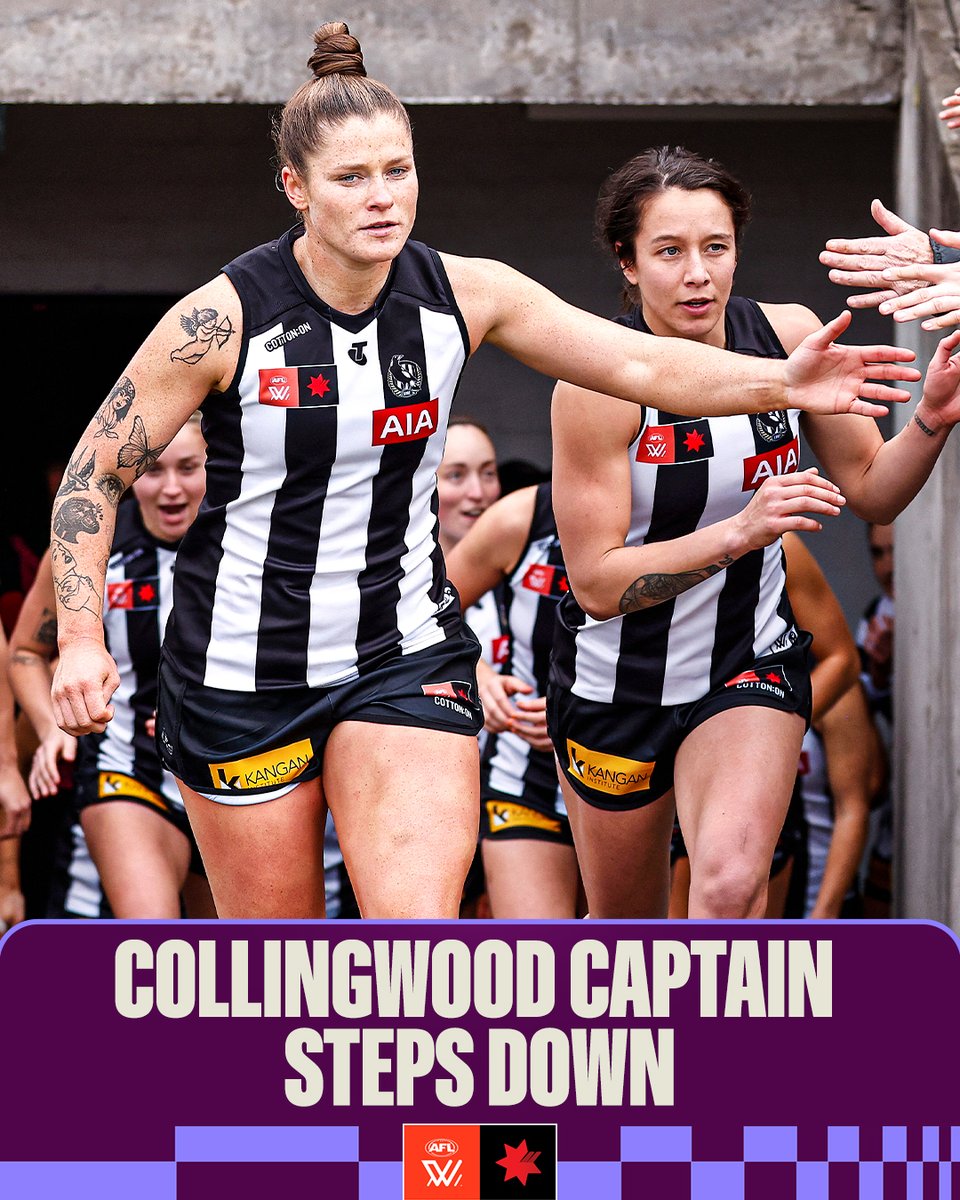 After five seasons at the helm, Bri Davey will be handing over the captaincy ahead of the 2025 season 🖤