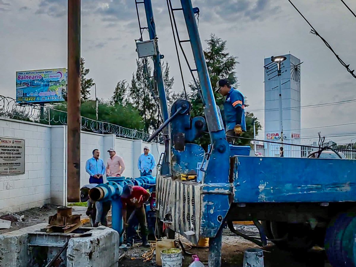GobCoacalco2022's tweet image. 🚨 AVISO IMPORTANTE 🚨

Hoy, #SAPASAC concluyó las maniobras de montaje del equipo de bombeo y columna en el pozo #ElLaurel. Con ello, durante la tarde de este viernes se restablecerá al 100% el suministro de agua, de manera óptima y permanente.

#ContinuidadDeBuenosResultados