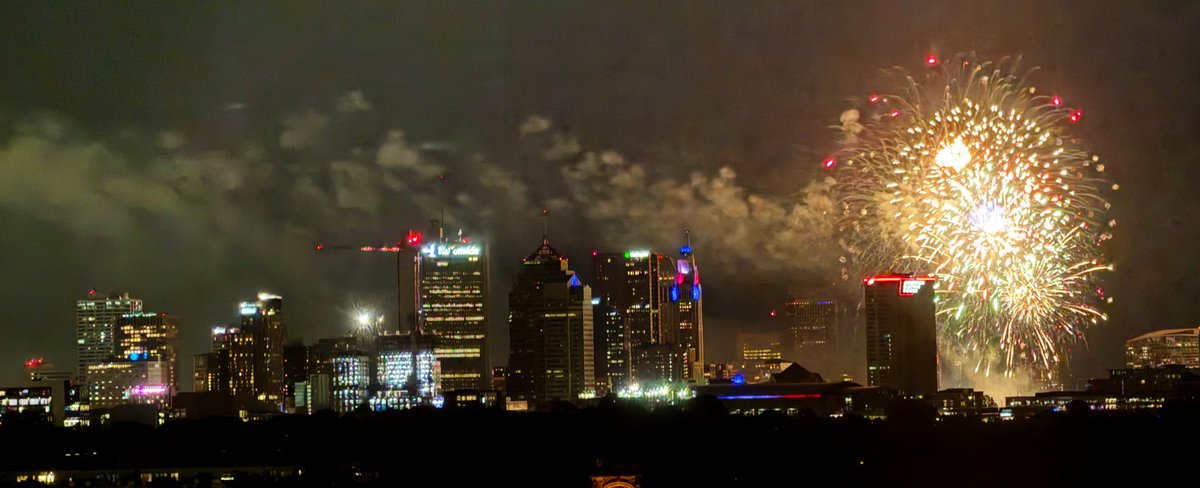 AJGrossbach's tweet image. Happy 4th of July from the top floor of The Ohio State University Wexner Medical Center Brain and Spine Hospital. Great view of the fireworks show over downtown Columbus! Stay safe out there tonight!