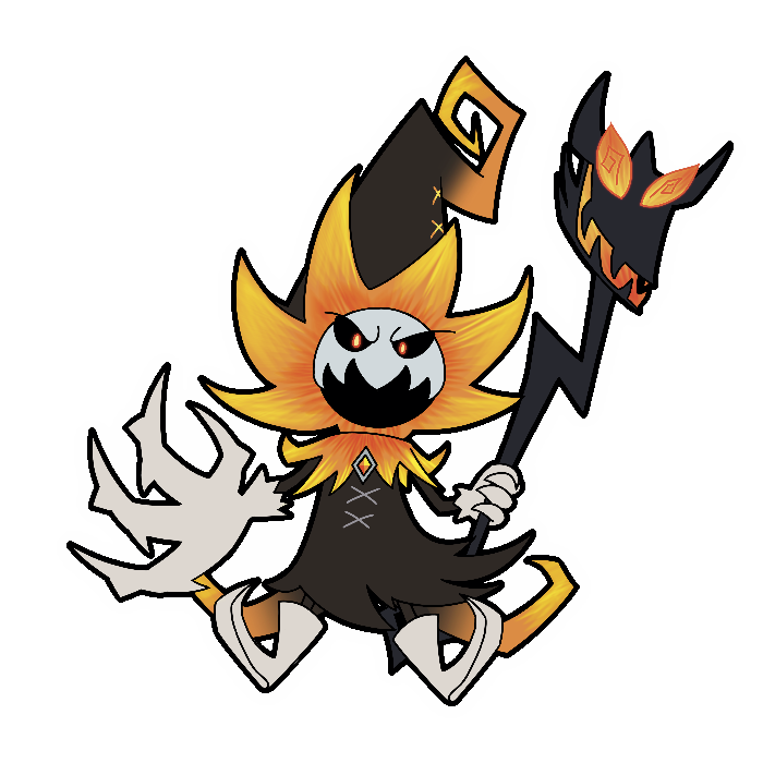 a charming magician and a spooky arch-mage that i drew for <a href="/LoLPrideChibis/">🌈Pride Chibis '25 🏳️‍🌈</a> :] was a fun lil project ❤️