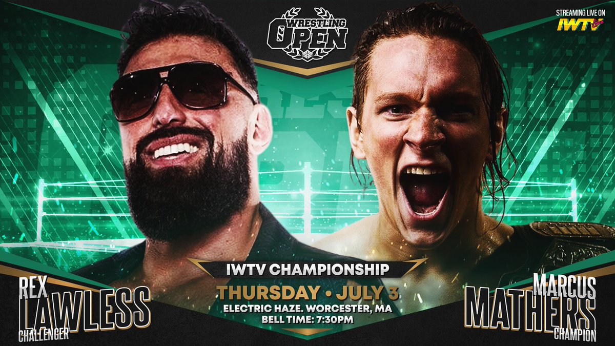Now On Demand

<a href="/WrestlingOpen/">Wrestling Open</a> Ep 183

<a href="/RexLawless1/">Rex 🤘🎸</a> v <a href="/MarcusMathers1/">Marcus Mathers | マーカス・マザーズ</a>
<a href="/BrettMettro64/">Brett Mettro</a> v <a href="/donesshotcaller/">Dones - The Shot Caller</a>
<a href="/davienne__/">Davienne</a> v <a href="/AmityLaVey666/">𐕣 𝔸𝕞𝕚𝕥𝕪 𝕃𝕒𝕍𝕖𝕪 𐕣</a>
<a href="/SammyDiazJr/">Sammy Diaz</a> v <a href="/georgiolawrence/">Georgio Lawrence</a>
<a href="/JosephAgame/">A-Game</a> v <a href="/DeviousCass/">Devious Cass</a>
<a href="/LoveDoug_/">Love, Doug</a> v <a href="/briangmorris/">Wonderboy Brian Morris</a>
+ <a href="/Steven_Stetson_/">The One and Only New Jersey Cowboy💸</a> &amp; more!

independentwrestling.tv/player/DBvGEkW…