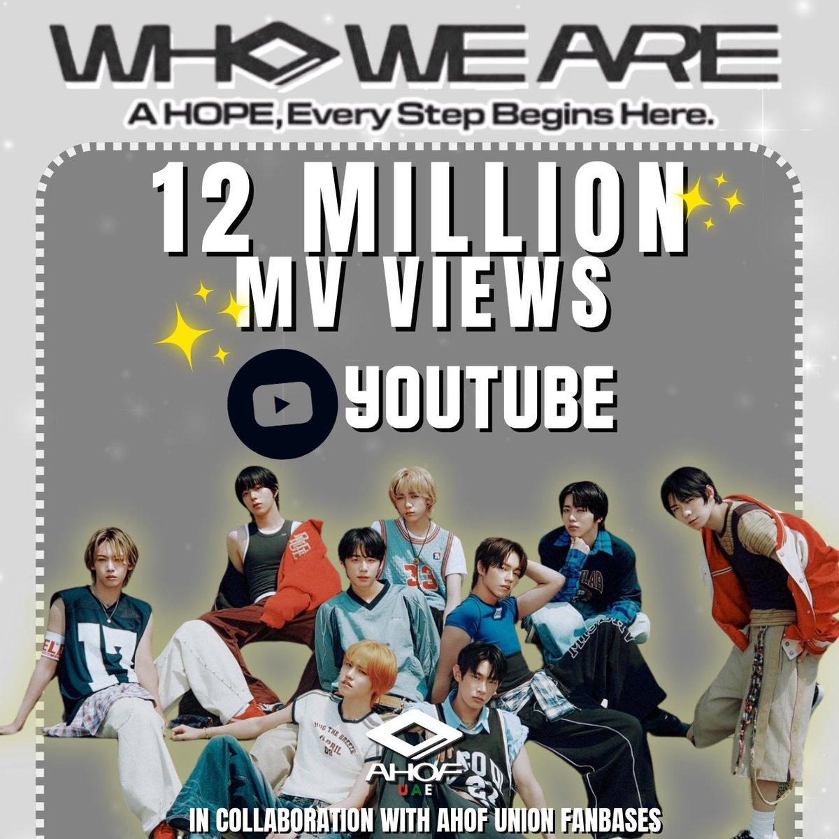 AHOF UAE ๐ฆ๐ช (@ahofuae_ofc) on Twitter photo ๐ 12 MILLION VIEWS UNLOCKED!! ๐๐ฅ
Nameless Fandom, you did THAT!! Weโve reached 12 MILLION views with ๐ฑ๐ถ๐ณ๐ฆ ๐ง๐ช๐ณ๐ฆ and ๐ณ๐ฆ๐ญ๐ฆ๐ฏ๐ต๐ญ๐ฆ๐ด๐ด ๐ญ๐ฐ๐ท๐ฆ! ๐
Letโs not stop here, the next milestone is already calling.
KEEP STREAMING. KEEP SHINING.
#AHOF #์ํ <a href="/AHOF_official/">AHOF</a> ๐ 12 MILLION VIEWS UNLOCKED!! ๐๐ฅ
Nameless Fandom, you did THAT!! Weโve reached 12 MILLION views with ๐ฑ๐ถ๐ณ๐ฆ ๐ง๐ช๐ณ๐ฆ and ๐ณ๐ฆ๐ญ๐ฆ๐ฏ๐ต๐ญ๐ฆ๐ด๐ด ๐ญ๐ฐ๐ท๐ฆ! ๐
Letโs not stop here, the next milestone is already calling.
KEEP STREAMING. KEEP SHINING.
#AHOF #์ํ <a href="/AHOF_official/">AHOF</a>