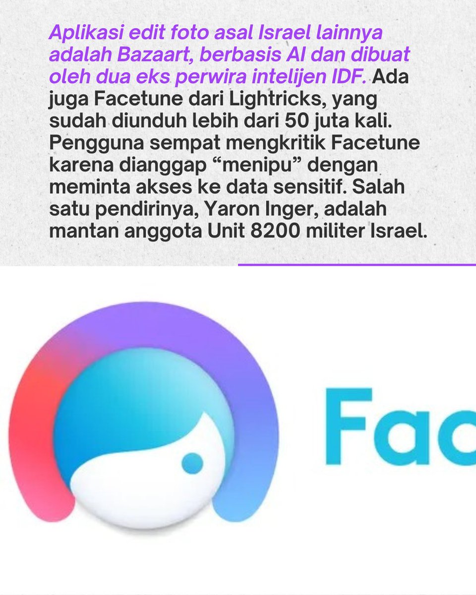 merdekadotcom's tweet photo. Terungkap! Ratusan Aplikasi Populer di HP Ternyata Dibuat Eks Mata-Mata Israel, Raup Cuan untuk Perang Genosida
-
-
#aplikasiisrael #untungbesar #biayagenosidadigaza #mdkan https://t.co/l6676Lrn7I