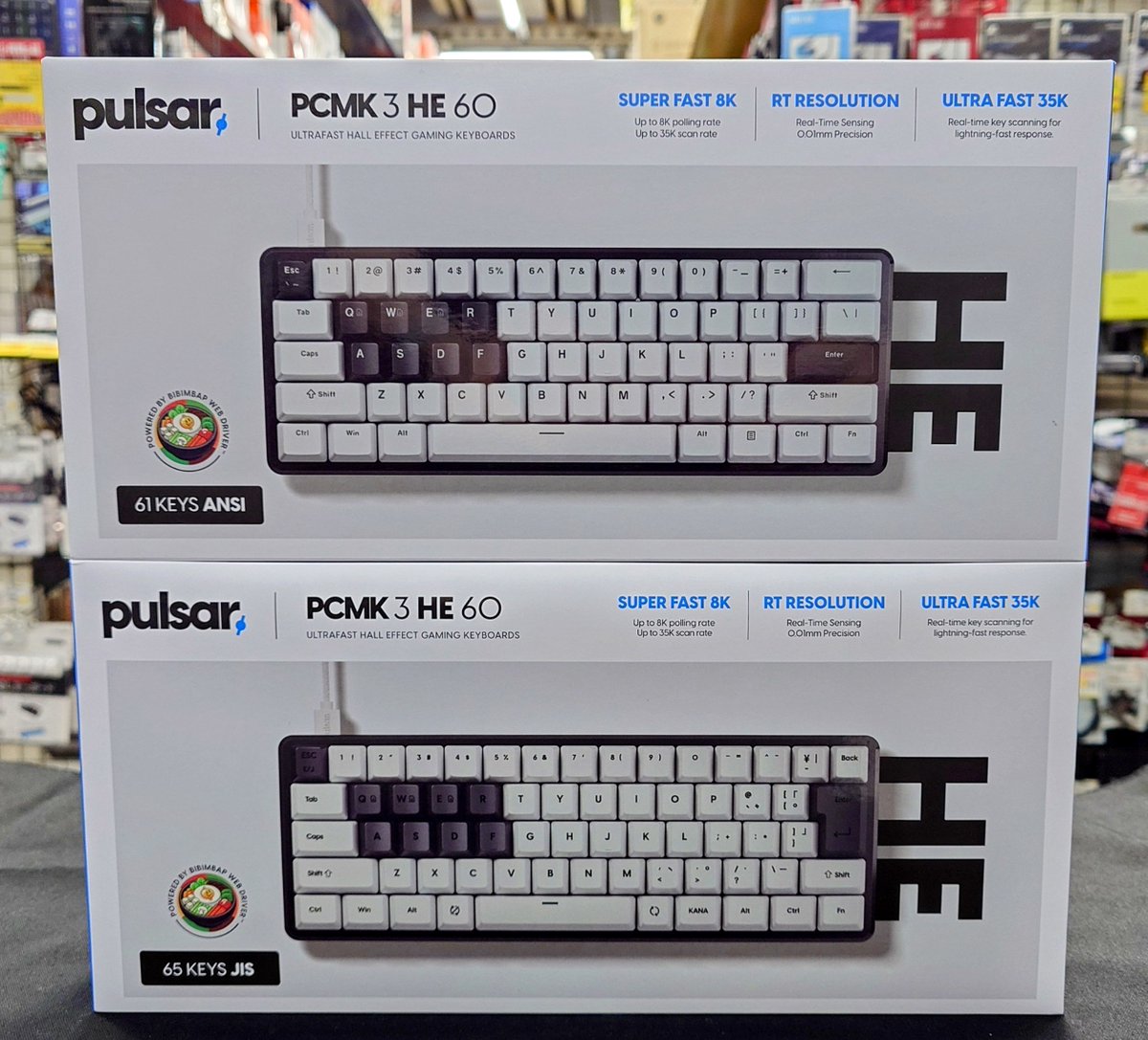 2F 新製品🆕】 🎊本日発売🎊 Pulsar Gaming Gears 『PCMK 3 HE 60 JIS