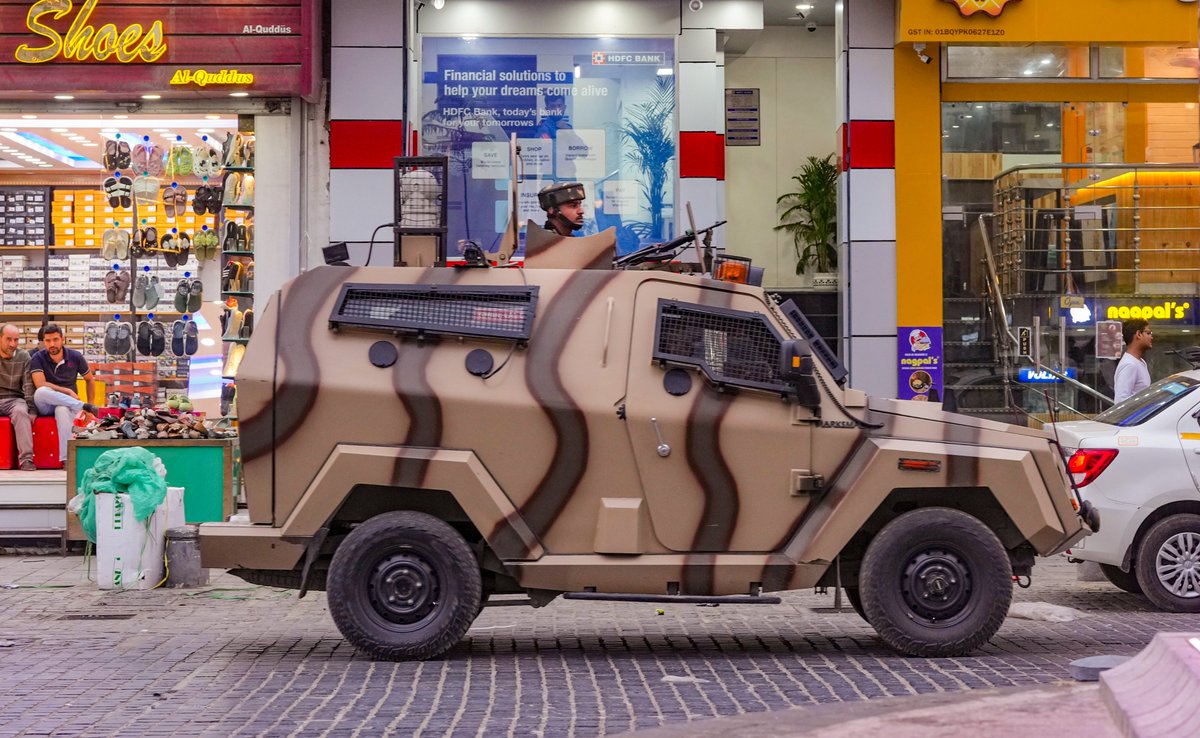 CRPF's Mahindra Marksman Armoured Vehicle

Photo by Press Trust of India (PTI)