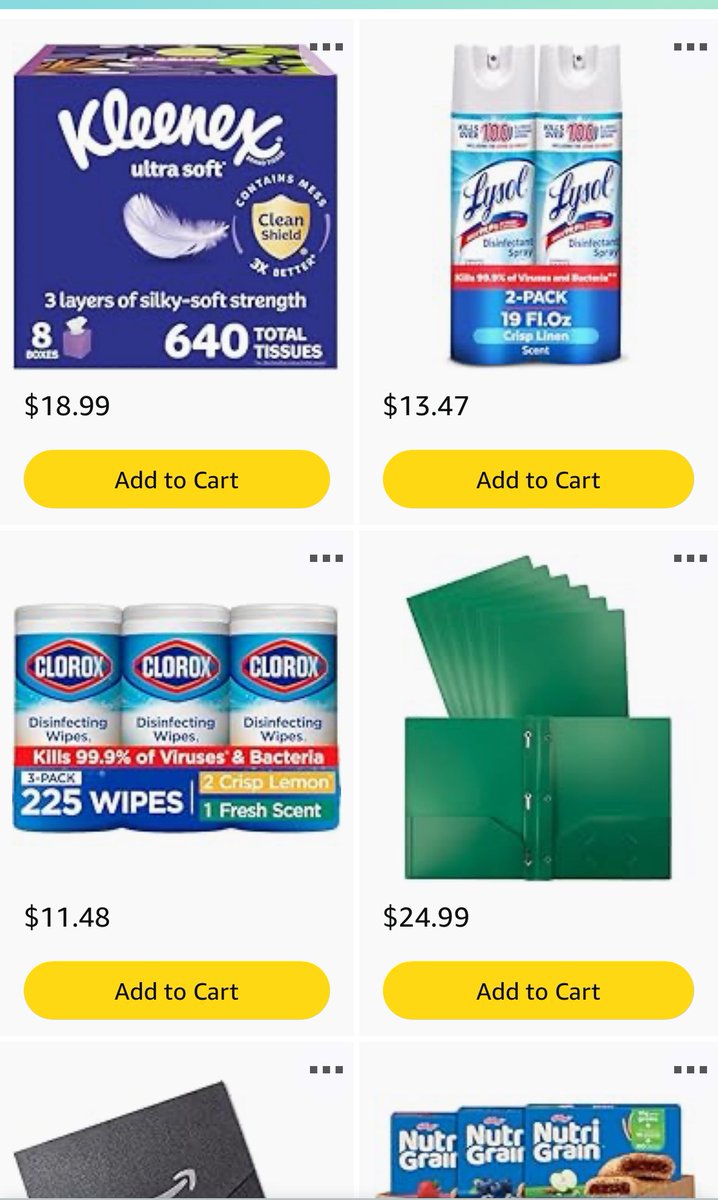 Took 2 days off from posting and sharing my #clearthelist because summer school started &amp; im going through some medical stuff

If anyone feels inclined to donate- these basic, essential materials will be needed asap for September 

amazon.com/hz/wishlist/ls…
