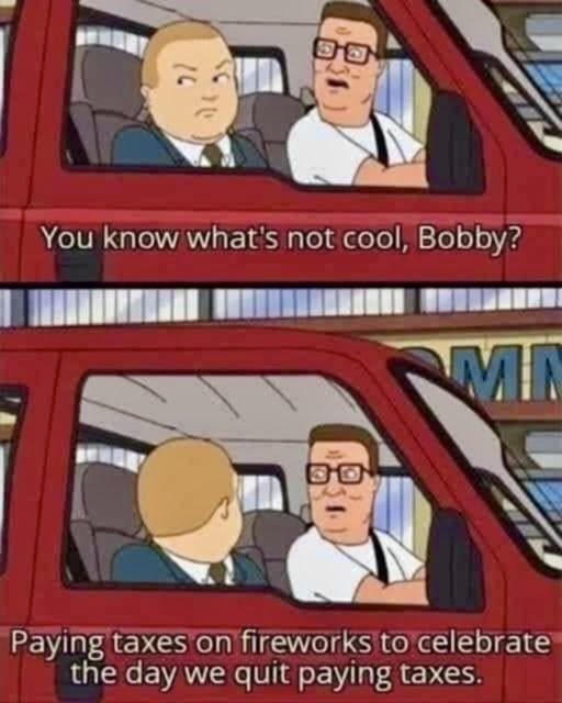 In celebration of my post-work fireworks run… just in time 👌