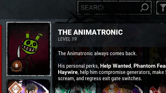 working on a "DBD but every character portrait is a shittily drawn stickfigure" and i think it's working