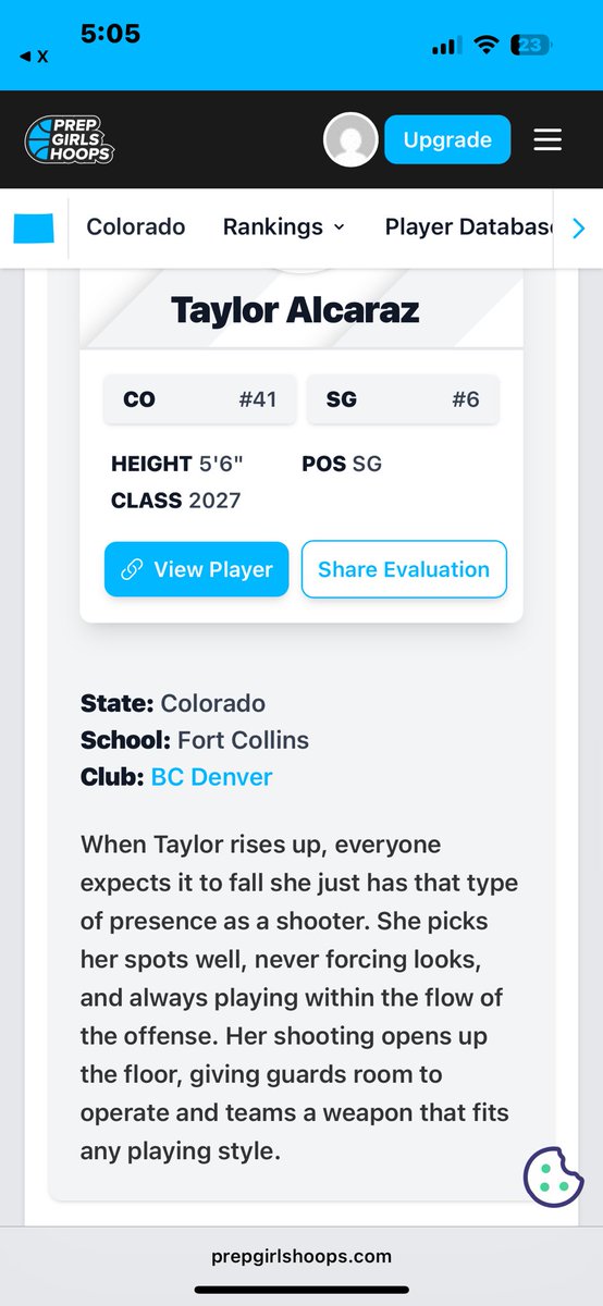 Taylor Alcaraz (@taylor_alcaraz) on Twitter photo Thank you for the shoutout <a href="/PGHColorado/">Prep Girls Hoops Colorado</a> and <a href="/bnewbins4/">Brandyn</a> <a href="/BCDenver_WBB/">BC Denver Basketball Club</a> <a href="/FCHSGirlsbball/">Fort Collins High School Girls Basketball</a> Thank you for the shoutout <a href="/PGHColorado/">Prep Girls Hoops Colorado</a> and <a href="/bnewbins4/">Brandyn</a> <a href="/BCDenver_WBB/">BC Denver Basketball Club</a> <a href="/FCHSGirlsbball/">Fort Collins High School Girls Basketball</a>