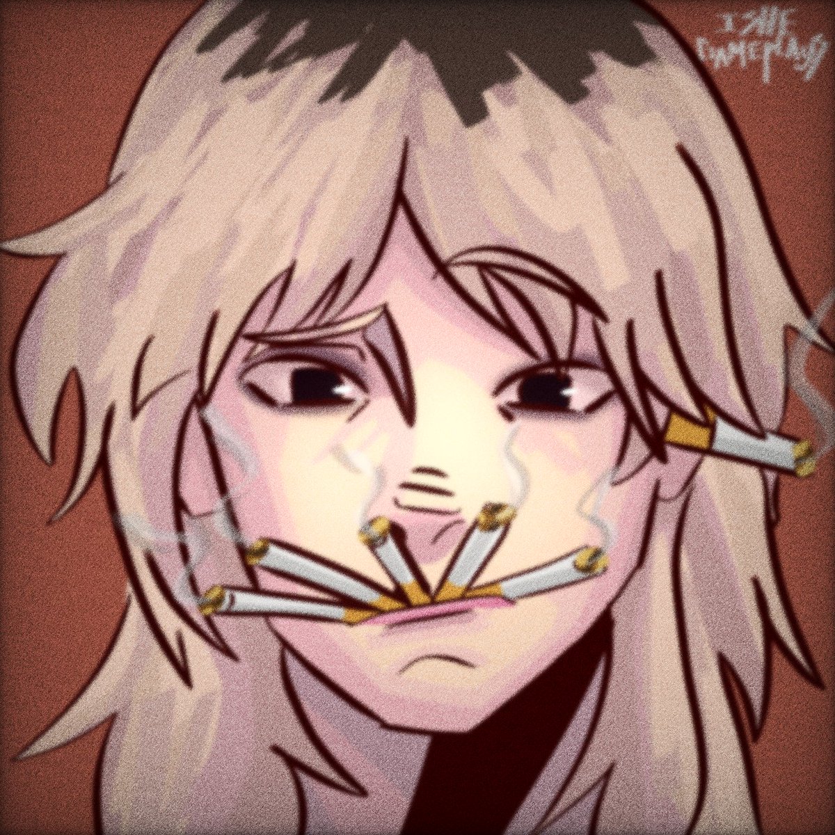 IsheGameplays's tweet image. Natalie and her cigarettes #YellowJackets #nataliescatorccio