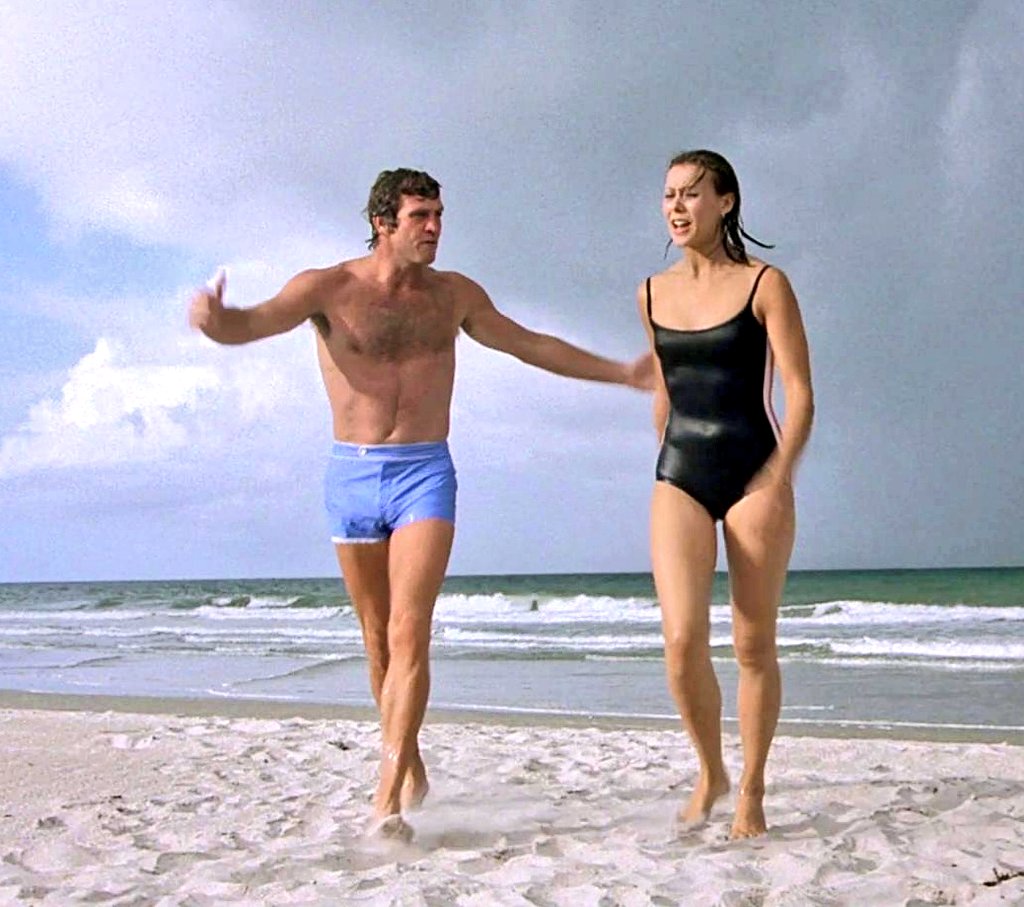 Very pleasantly surprised to discover Jenny Agutter (somewhere between  Logan's Run \u0026 Equus) guest starring in Six Million Dollar Man 2 parter  Deadly Countdown. It's also noteworthy for all the filming on, image size:1024x907