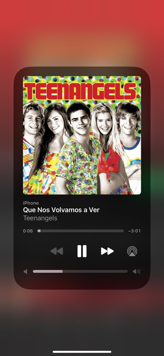 Entonces dijeron que vuelve Casi Ángeles y empezó a sonar