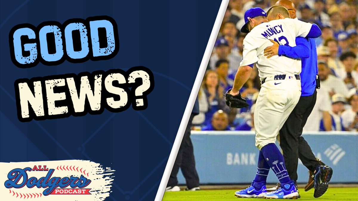 Join us NOW as we talk about the good (?) news on Max Muncy's scary-looking injury.