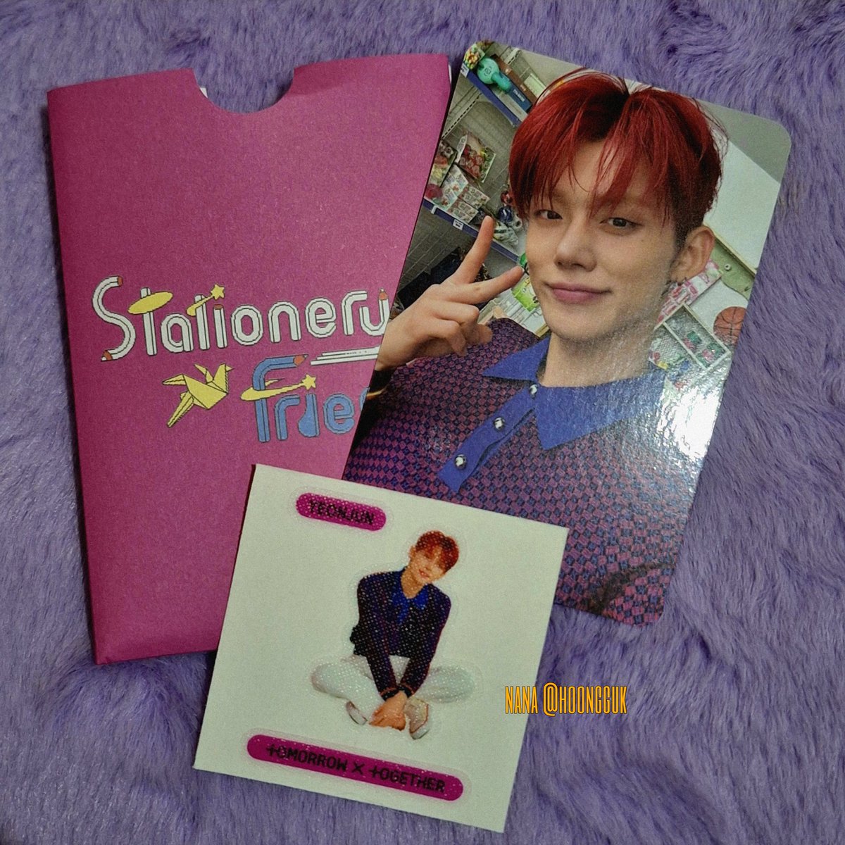 venda/vendo photocard yeonjun decokit 2025 

- 30$ + frete fixo de 15$ 
- mando vídeo/foto do item
- feedbacks no fixado!

🏷️ vendo venda procuro compro photocard yeonjun txt tomorrow x together