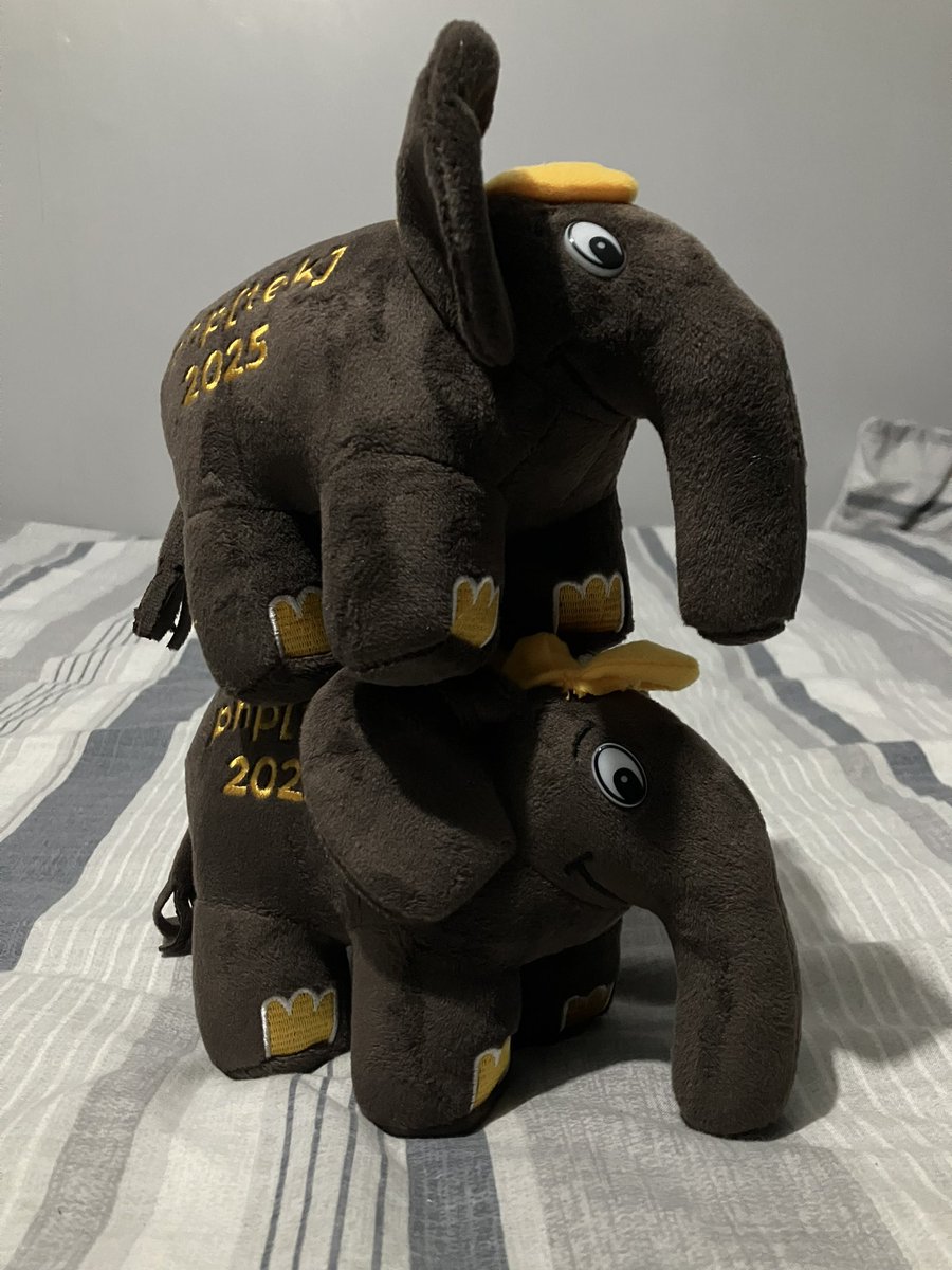 Jon Purvis (@jonpurvis_) on Twitter photo Finally got round to opening up my package from <a href="/phparch/">PHP Architect</a> containing the 2 Tony ElePHPants I ordered, which came earlier this week! They fit nicely with the rest of the herd! 🐘 Finally got round to opening up my package from <a href="/phparch/">PHP Architect</a> containing the 2 Tony ElePHPants I ordered, which came earlier this week! They fit nicely with the rest of the herd! 🐘