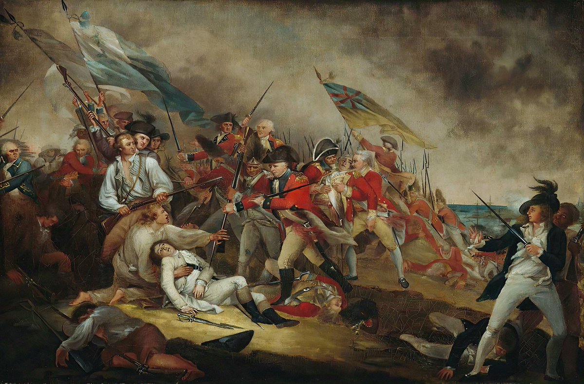 DJWFoundation's tweet image. Happy July 4th! We recognize those brave outnumbered colonists who had the courage to face the British army from behind the walls of their redoubt and a rail fence on Breed’s Hill to fight for life, liberty and the happiness of the American people and to achieve independence from…