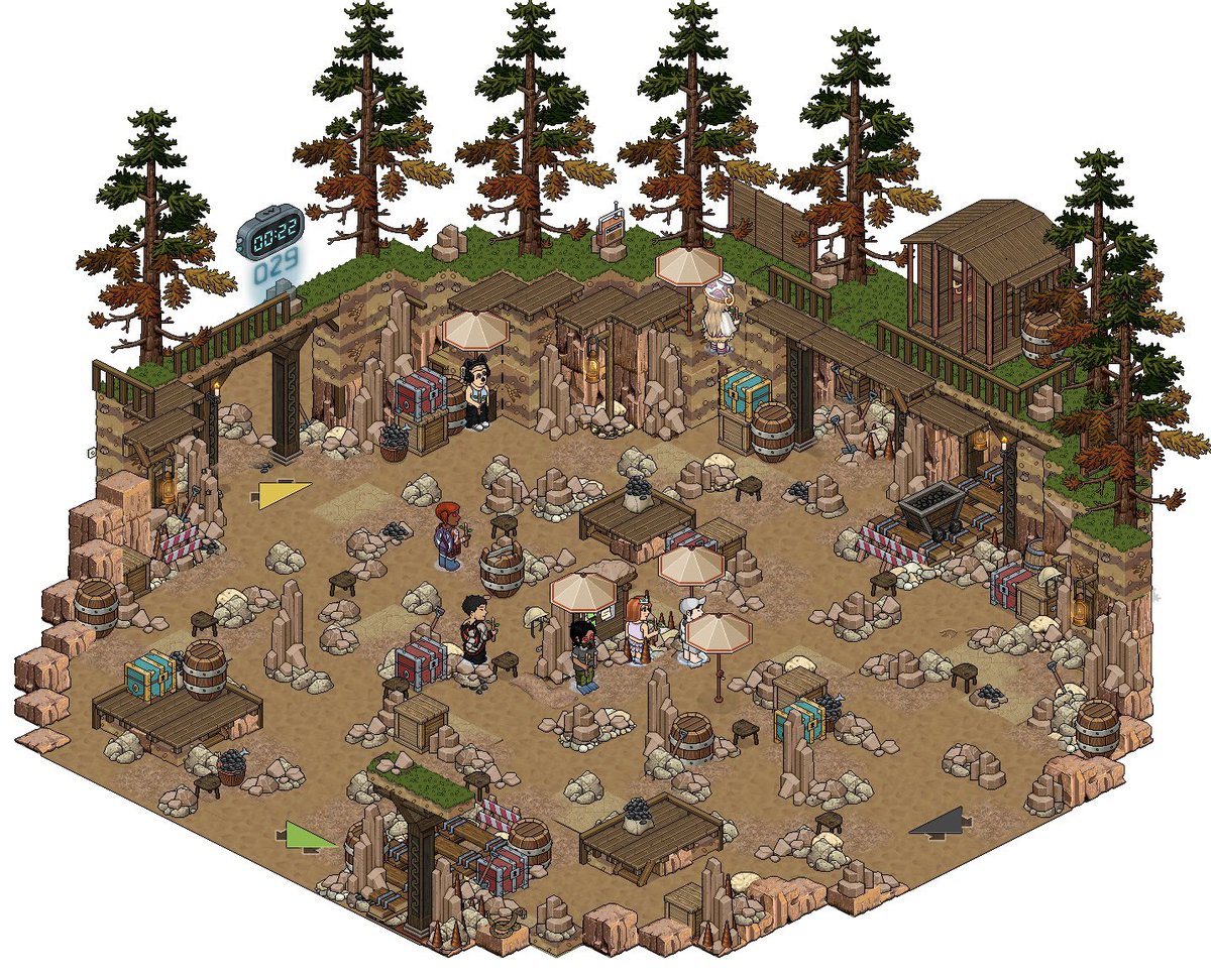 nosoysej's tweet photo. literalmente hicieron fortnite, pero en habbo. pero fortnite pero en habbo!! 

mi nueva obsesión por los próximos meses será viciarme hasta volverme Ninja del habbo fortnite, ya soy un pro (llevo 3 kills en 2 días)

creado por ,SantyDap https://t.co/nUswZsz6Q1