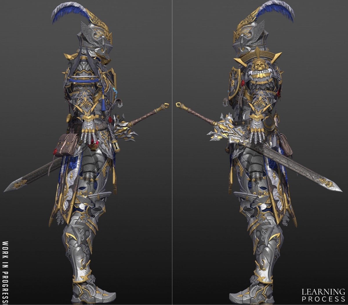 zaki_zero117's tweet image. Learning progress 🗿🔥🛡⚔️
#art #artist #3dart #3d #zbrush #b3d #zbrushart #maxonzbrush #workinprogress #sculpture #sculptureart #originalcharacter #conceptart #monsterdesign #finalfantasy #darksoul #eldenring #cgart #cg #knight #spacemarine #characterdesign #characterart #armor