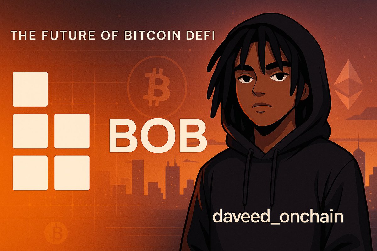 Daveed_Onchain's tweet photo. 🧵 There was a time I thought Bitcoin was the endgame.
Turns out, it was just the beginning.

This is a story about evolution. About curiosity.
And about the most promising home for Bitcoin DeFi I've seen yet: BOB
@build_on_bob 👇