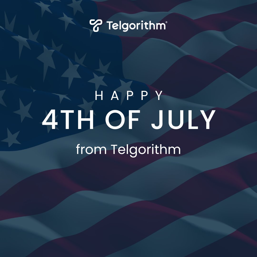 telgorithm's tweet image. On #July4th we celebrate freedom—&amp;amp; that includes freedom from carrier errors, compliance chaos, &amp;amp; last-minute SMS scrambles.

Happy Fourth of July from the #Telgorithm team! 🇺🇸