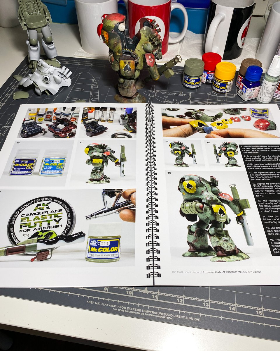 paintonplastic's tweet photo. New from the studio → Workbench Edition
A print guide you can actually use at the bench.
⚙️ Coil-bound
🖨️ Premium stock
🛠️ Ships now
Based on HAMMERKNIGHT. No pre-orders. Studio-direct only.
👉 https://t.co/Shmg2jE9se
#scalemodel #modelkits #paintguide https://t.co/4tnogmi2Bv