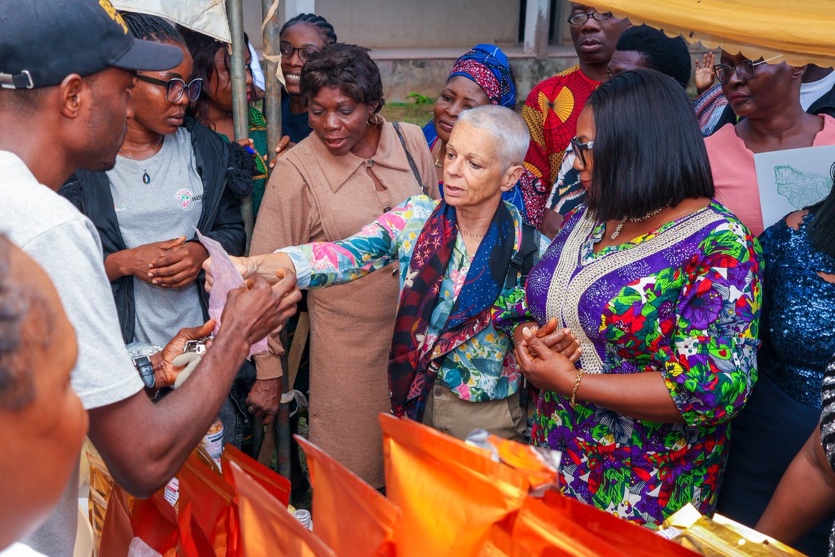 IITA_CDO's tweet photo. ANSPOLY hosted the 2nd stop of the #WATEA Project’s open day tour. The event featured exhibitions by student beneficiaries on cassava, greenhouse, and fish farming—enterprises explored during the training—alongside uplifting speeches from key dignitaries.
https://t.co/lEXVbGpk2x https://t.co/UqLQuYHqO9