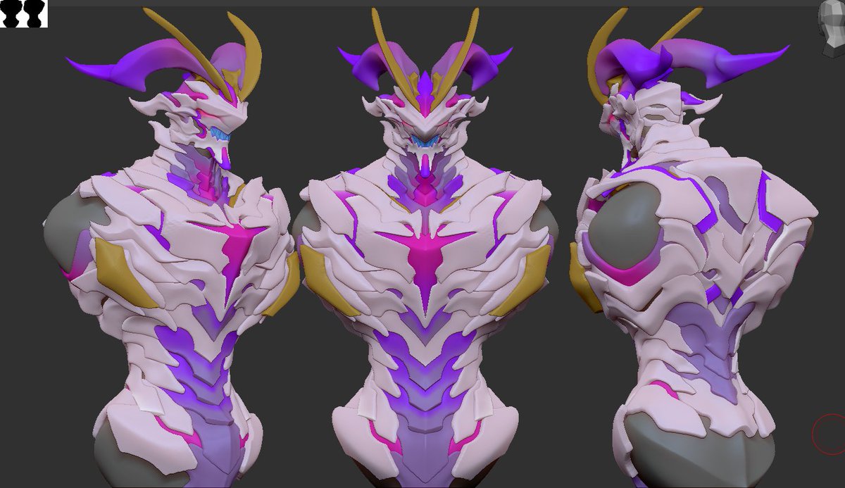 zaki_zero117's tweet image. #zbrush #3d #sculpting