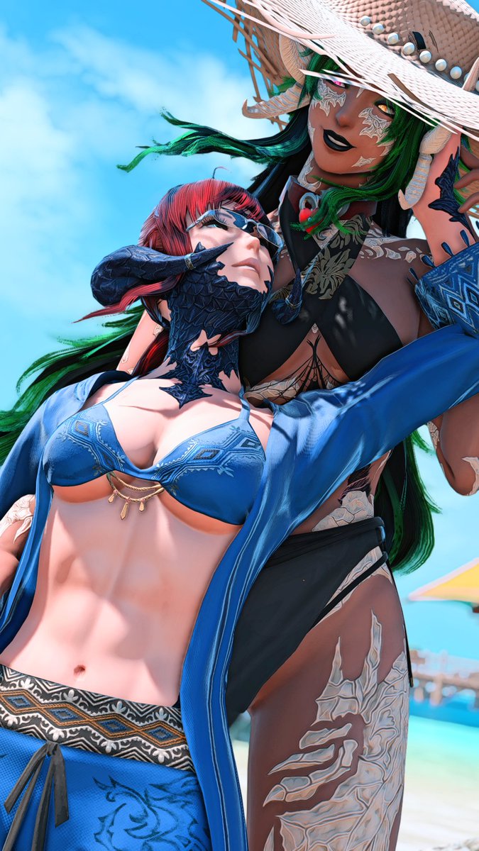 "There's a huge party at Costa Del Sol...but I can't imagine anywhere I'd rather be than right here with you~" 

Some slightly belated anniversary photos by <a href="/MuteLapLizard/">Mordey~♥</a> to commemorate three years of having matching rings~♥