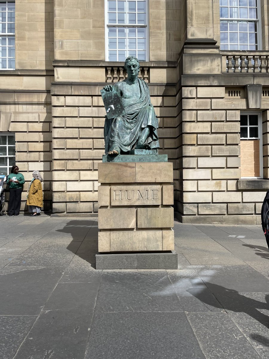 jstephentrotter's tweet image. Hume and Smith in Edinburgh.
