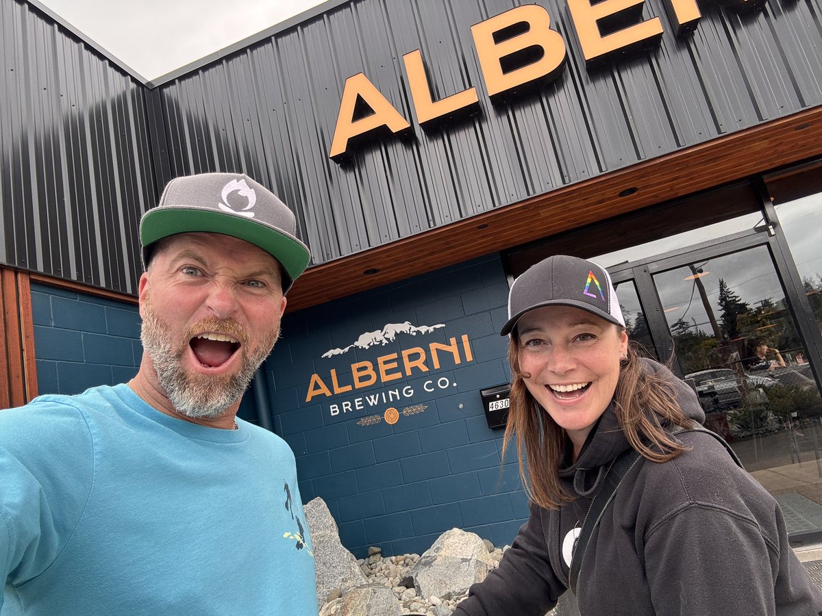 craftbrewjester's tweet photo. Brewstop #59 on the #QuestToBreak95 of #brewQuest2025 was #albernibrewing it was the last stop of the day before back to camp . Quick flight and we’re gone  #CheersToCraftBeer #beergasm #craftbeerlife #craftbeer 
#beerpics #iLoveBeer #beernerd  #BeerLover #alberni https://t.co/auRCrYQoap