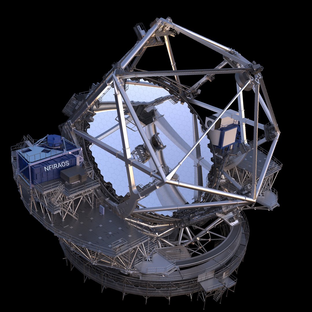 #DidYouKnow… Mounting NFIRAOS, TMT’s adaptive optics system, on the Nasmyth platform unlocks major performance advantages! 

Why? Because the Nasmyth platform remains fixed no matter where on-sky the telescope is pointing. 🔭 This keeps gravitational forces on NFIRAOS consistent