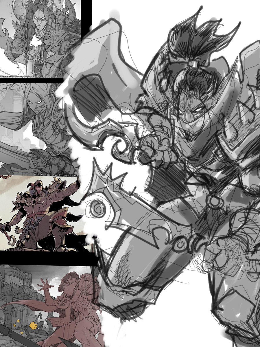 Eskivoart's tweet image. Ludo Lullabi quick study. Big fan of everything he does. Hell of an artist