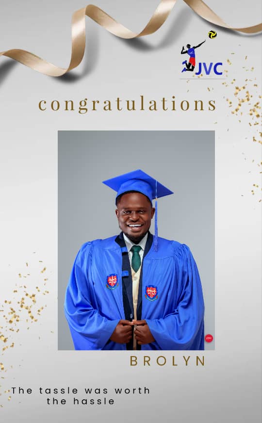 JINJA VOLLEYBALL CLUB (@jinja_vc) on Twitter photo Setter extraordinaire, academic superstar. You've set the bar high, and cleared it. We're proud of you. From the court to the classroom, you've shown incredible skill and dedication. Here's to new beginnings. Congratulations on your graduation <a href="/BrolynVegas/">Brolyn Vegas Daily</a>
#ABIRRI_MAFUFU Setter extraordinaire, academic superstar. You've set the bar high, and cleared it. We're proud of you. From the court to the classroom, you've shown incredible skill and dedication. Here's to new beginnings. Congratulations on your graduation <a href="/BrolynVegas/">Brolyn Vegas Daily</a>
#ABIRRI_MAFUFU
