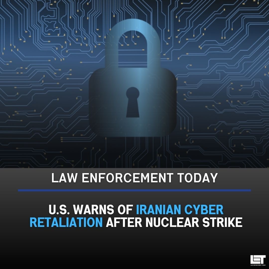 Just over a week after the U.S. obliterated Iran’s uranium enrichment facility that was ostensibly being used to develop nuclear bombs, the FBI and other federal agencies warned of possible Iranian cyberattacks.

lawenforcementtoday.com/iran-warn-cybe…

#news #iran #cyberattack #nuclearstrike